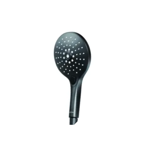 130mm圓形水呼吸三功能手持花灑（雅黑）