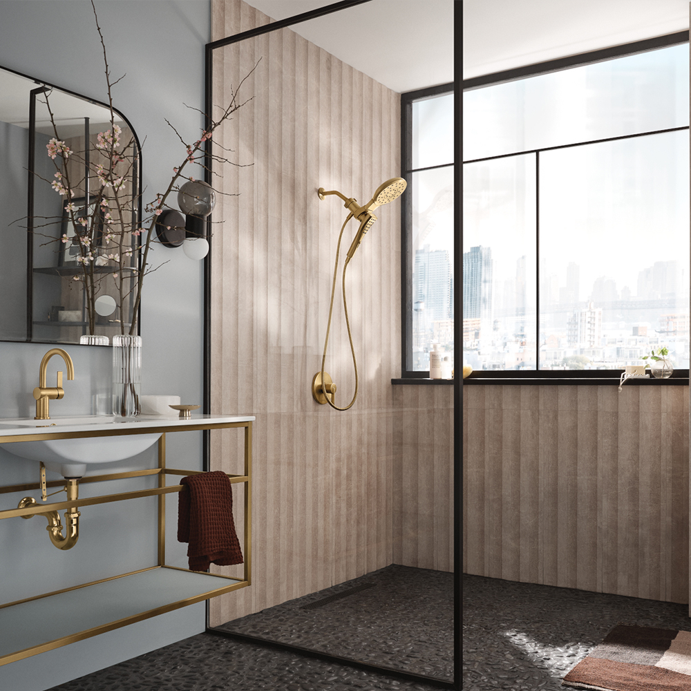 集顏值與品質(zhì)于一身的三功能恒溫雨淋龍頭